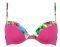 BIKINI TOP SLOGGI SWIM PINK TROPICS CTOWU  (38B)