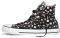  CONVERSE ALL STAR CHUCK TAYLOR PRINT HI 549649C BLACK/PARCHMENT/DAHILA PINK (EUR:39)