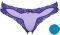 ΣΛΙΠΑΚΙ TRIUMPH BRIEF MICRO & LACE MINI ΜΠΛΕ ΣΚΟΥΡΟ (S)