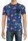 T-SHIRT WESC MAXTON   FLORAL   (M)