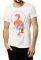 T-SHIRT ONEILL AHOY ΜΕ ΣΤΑΜΠΑ ΛΕΥΚΟ (XL)