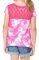 T-SHIRT DESIGUAL DELAWARE FLORAL  (NO 9-10)