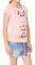T-SHIRT DESIGUAL TALLAHASSE ΜΕ ΣΧΕΔΙΑ ΡΟΖ (NO...