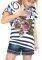 T-SHIRT DESIGUAL ARKANSAS /FLORAL  ...