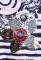 T-SHIRT DESIGUAL ARKANSAS /FLORAL     (NO 7-8)