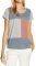 T-SHIRT TOMMY HILFIGER ASHLEIGH FLAG ΓΚΡΙ ΜΕΛ...