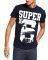 T-SHIRT SUPERDRY NO 6 PHOTOGRAPHIC ΣΚΟΥΡΟ ΜΠΛΕ (M)