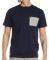 T-SHIRT WESC MAXWELL CHESTPOCKET ������ ���� (L)