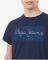 T-SHIRT PEPE JEANS CLUSTER ΣΚΟΥΡΟ ΜΠΛΕ (M) T-SHIRT PEPE JEANS CLUSTER ΣΚΟΥΡΟ ΜΠΛΕ (M)