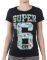 T-SHIRT SUPERDRY SUPER NO 6 ������ ���� (L)