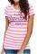 T-SHIRT SUPERDRY VINTAGE LOGO STRIPE FLUO ...