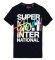 T-SHIRT SUPERDRY INTERLOCKED INTERNATIONAL ����� (XXL)