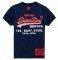 T-SHIRT SUPERDRY SHOP FADE ΣΚΟΥΡΟ ΜΠΛΕ (L) T-SHIRT SUPERDRY SHOP FADE ΣΚΟΥΡΟ ΜΠΛΕ (L)