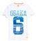 T-SHIRT SUPERDRY OSAKA AQUA STRIPE  (M)