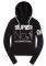 HOODIE SUPERDRY SUPER NO 1 METALLIC CROP ����� (M)