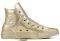  CONVERSE ALL STAR CHUCK TAYLOR CTAS HI 157631C LIQUID METALLIC LIGHT GOLD (EUR:36)