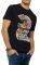 T-SHIRT REPLAY M3475.000.2660 HELMET PRINT ...