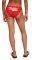 BIKINI BRIEF SUPERDRY TRIO COLOUR MINI KOKKINO/ (M)