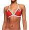 BIKINI TOP SUPERDRY TRIO COLOUR TRIANGLE KOKK...