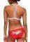 BIKINI TOP SUPERDRY TRIO COLOUR TRIANGLE KOKKINO/ (L)
