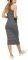  SUPERDRY PACIFIC BODYCON MIDI  /  (M)