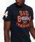 T-SHIRT SUPERDRY TRACKSTER LITE ΣΚΟΥΡΟ ΜΠΛΕ (L) T-SHIRT SUPERDRY TRACKSTER LITE ΣΚΟΥΡΟ ΜΠΛΕ (L)