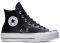   CONVERSE ALL STAR CHUCK TAYLOR LIFT CLEAN LEATHER 561675C BLACK (EUR:36)