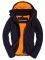  SUPERDRY ARCTIC HOODED POP ZIP WINDCHEATER APM50000SR/UN3  /FLUO  (XL)