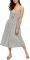  SUPERDRY JAYDE TIE FRONT MIDI STRIPE G...