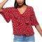 TOP SUPERDRY ZOE TIE G60158TT KOKKINO (M)