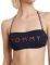 BIKINI TOP TOMMY HILFIGER PRINT BANDEAU UW0UW01438/416   (S)