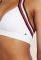 BIKINI TOP TOMMY HILFIGER SIGNATURE TAPE HALTER UW0UW01456/145  (S)