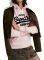 HOODIE SUPERDRY PREMIUM GOODS SHIMMER W2000028A SHELL PINK (L)