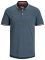 T-SHIRT POLO JACK & JONES JJEPAULOS 12136668 DENIM  (L)