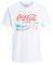 T-SHIRT JACK & JONES JORFESTIVAL COCA COLA 12173393 ����� (S)