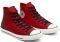  CONVERSE ALL STAR CHUCK TAYLOR HI 165467C ENAMEL RED/BLACK/WHITE (EUR:41)