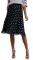 ΦΟΥΣΤΑ MINIMUM VINETTA 6181 MIDI FLORAL ΜΑΥΡΟ (34)
