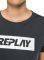 T-SHIRT REPLAY HOLOGRAM EFFECT PRINT W3310A.000.22834G  (L)