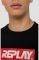 T-SHIRT REPLAY WITH REPLAY WRITING M3003 .000.2660  (XL)