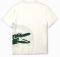 T-SHIRT LACOSTE OVERSIZED CROCODILE PRINT 70V  (L)