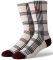  STANCE M558A20PAT-WHT RAT PLAID (M)