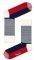 ������� HAPPY SOCKS HALF STRIPE SH01-068 (41-...