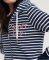 HOODIE   SUPERDRY APPLIQUE SERIF ZIPHOOD STRIPE W2010023A   (S)