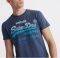 T-SHIRT SUPERDRY VINTAGE LOGO FADE M1010093A   (M)