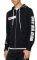 HOODIE REPLAY WITH REPLAY BLUE JEANS PRINT M3...
