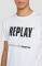 T-SHIRT REPLAY BLUE JEANS ESTABLISHED 1981 PRINT M3413 .000.22880 001  (XXL)