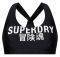 BIKINI TOP SUPERDRY SPORT LOGO CROP W3010211A  (S)