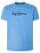 T-SHIRT PEPE JEANS EGGO PM500465 ΑΝΟΙΧΤΟ ΜΠΛΕ (L) T-SHIRT PEPE JEANS EGGO PM500465 ΑΝΟΙΧΤΟ ΜΠΛΕ (L)