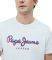 T-SHIRT PEPE JEANS DUNCAN OVERLAPPING LETTERS PM507799  (L)