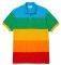 T-SHIRT POLO LACOSTE POLAROID COLOUR STRIPED PH2082 LLX  (L)